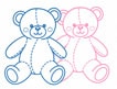 Coloured Bear